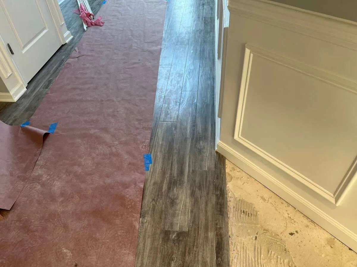 Completed marble shower restoration in Radnor